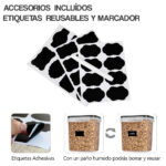 Set de 7 Contenedores Herméticos Plástico - Imagen 5