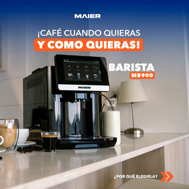 Cafetera Superautomática Maier Barista MB900