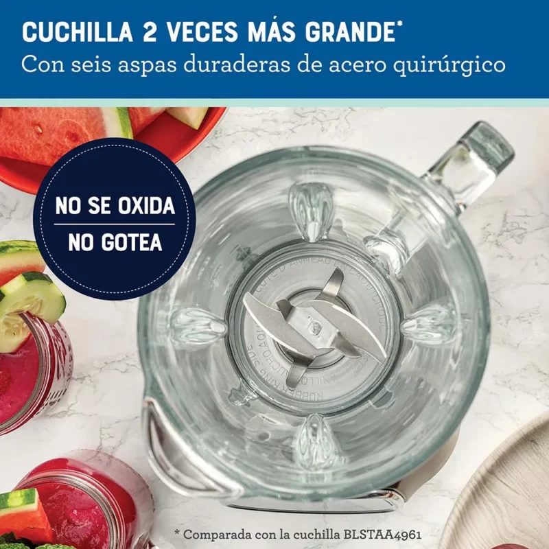 Licuadora Oster Automática Reversible y Vaso Blend&Go