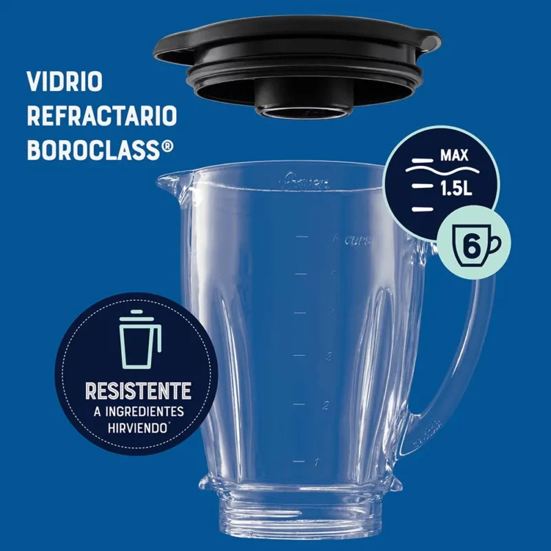 Licuadora Oster Automática Reversible y Vaso Blend&Go