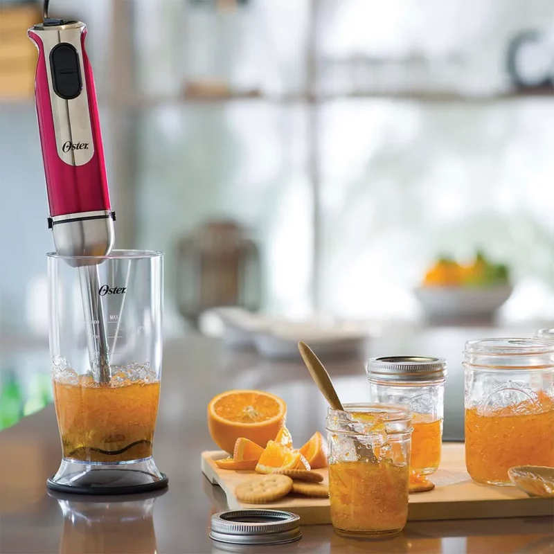 Batidora de Inmersión Oster QuadBlade con Accesorios