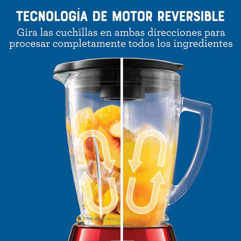 Licuadora Oster Automática Reversible y Vaso Blend&Go