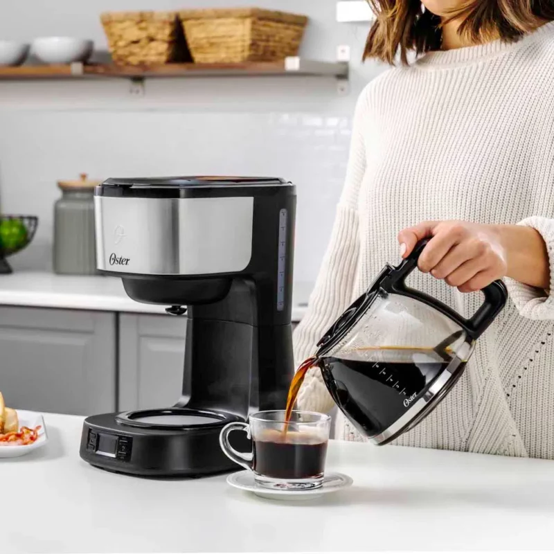 Cafetera Programable Oster Acero Inoxidable
