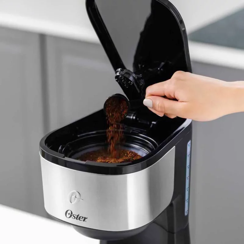 Cafetera Programable Oster Acero Inoxidable