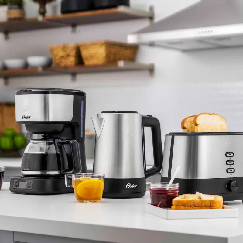 Cafetera Programable Oster Acero Inoxidable