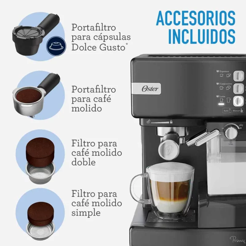 Cafetera Automática Oster PrimaLatte