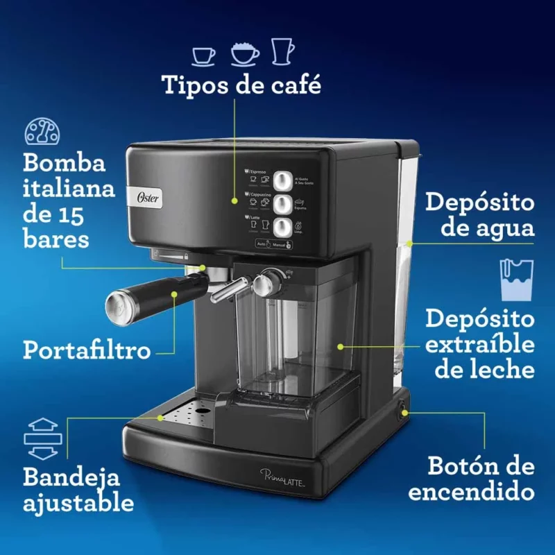 Cafetera Automática Oster PrimaLatte