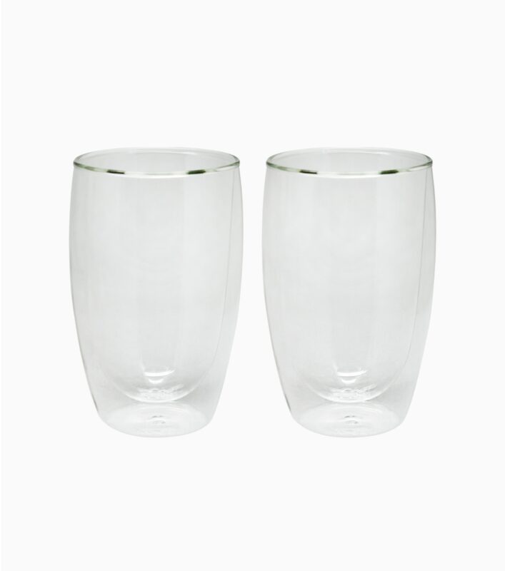 Set 2 Vasos Latte Doble Pared