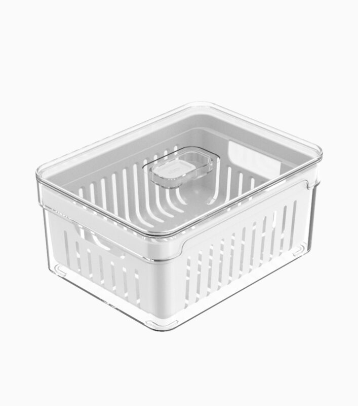 Organizador de Refrigerador con Cesta Clear Fresh OU