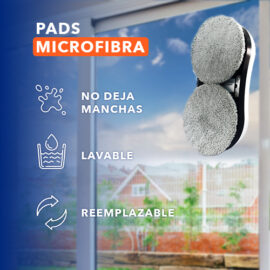 Microfibra de alta densidad limpia sin dejar ninguna mancha