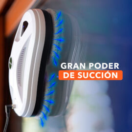 Motor de alto poder se pega a cualquier ventana